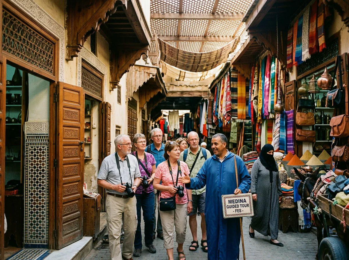 Medina & Souks, On Foot