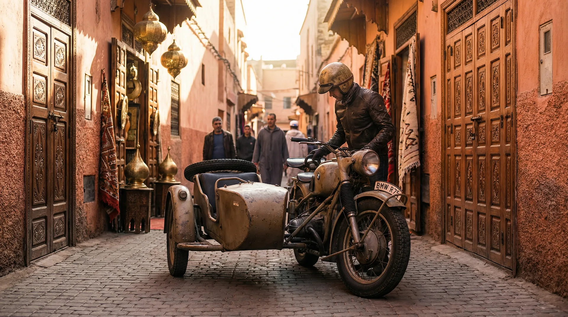 Marrakech by Night — Vintage Sidecar